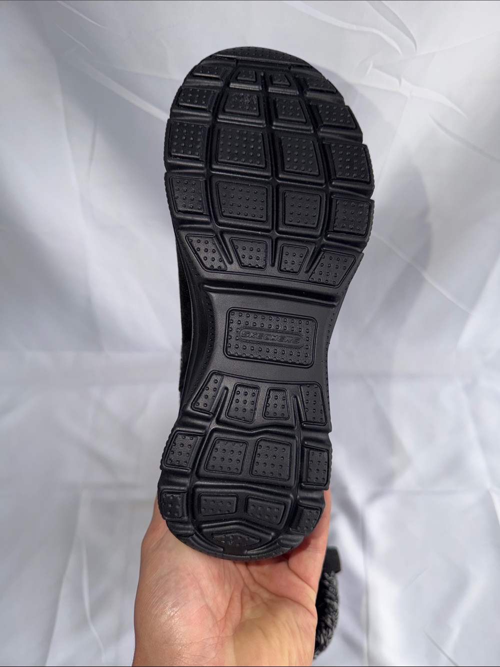 Skechers Relaxed Fit Easy Going Cozy Weather Black Water Repellent Ankle Boots - Picture 6 of 6